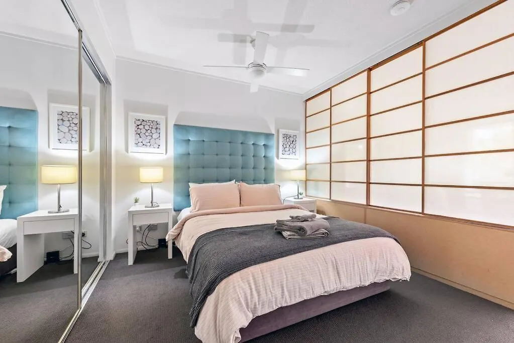 Resort Pad ~ 1Bed/1Bath/Balcony/1Car ~ 10 Mins Cbd Brisbane Austrálie