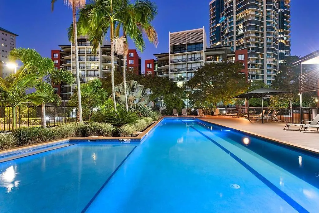 Apartmán Resort Pad ~ 1Bed/1Bath/Balcony/1Car ~ 10 Mins Cbd Brisbane Austrálie