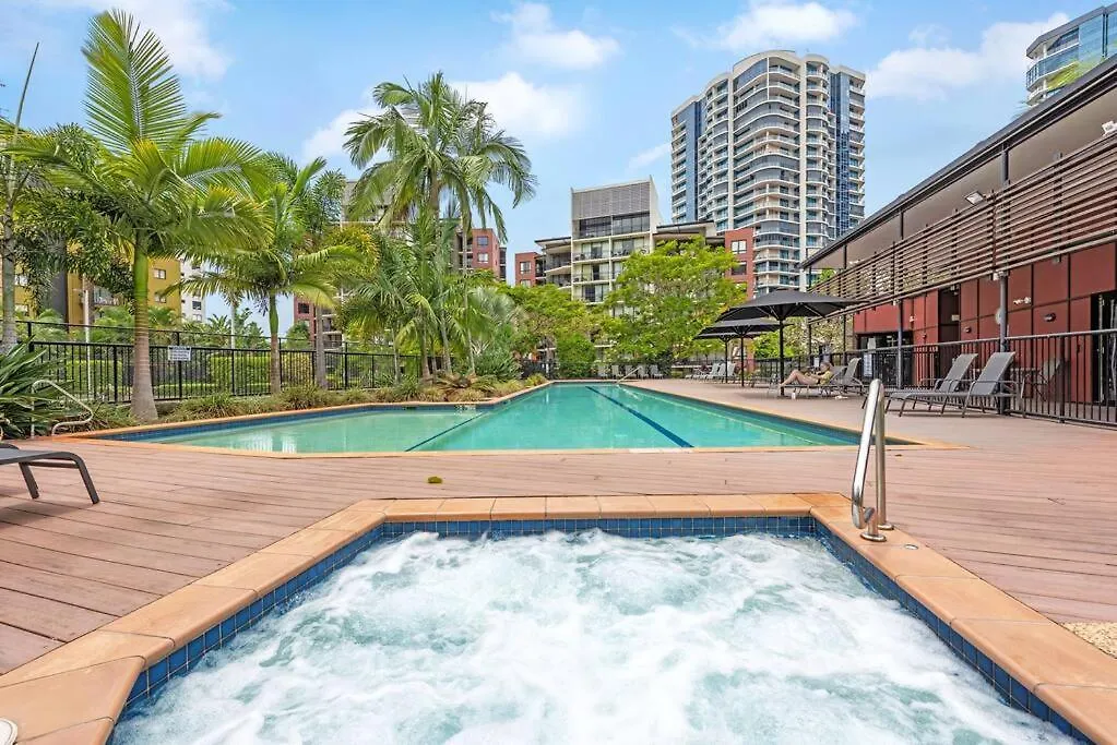 Apartmán Resort Pad ~ 1Bed/1Bath/Balcony/1Car ~ 10 Mins Cbd Brisbane