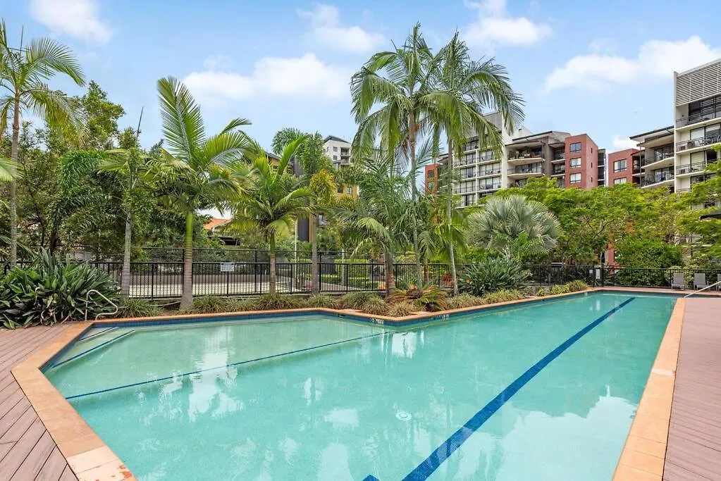 Resort Pad ~ 1Bed/1Bath/Balcony/1Car ~ 10 Mins Cbd Brisbane Apartamento